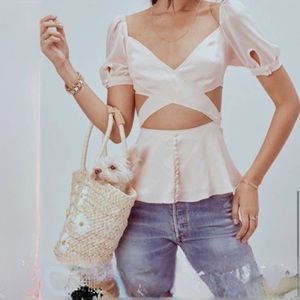 FL&L Louise Peplum Blouse